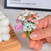 Ramos de Flores de Gipsófila de Goma Suave Artificial para Decoración DIY del Hogar Sala de Estar, Guirnaldas de Flores Artificiales de Plástico