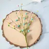 Galhos de Espuma de Frutas Artificiais em Formato de Coração Decoração de Páscoa para Casa Decoração de Vitrine Galhos Estilo Ins