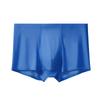 Spot novos homens de seda de gelo cueca cintura invisível gelo seda boxer calças sem costura sem costura masculina fábrica de roupas íntimas vendas diretas