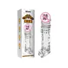 Condón Agradable con Diente de Tigre Vibratorio para Hombres, Funda para Pene para Alargar y Engrosar, Condón de Diente de Lobo de Cristal, Herramienta de Intercourse para Parejas Adultas