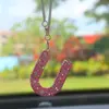 Colgante para Coche con Forma de Oso de Amor de Arcilla Amazon Transfronterizo, Colgante para Interior de Coche, Colgante de Letra de Alta Gama para Mujeres