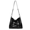 Bolso Tote de Moda Estilo Occidental 2025 Primavera Nuevo Casual Simple Trendy Commuter Texte Bolso de Hombro Cruzado para Mujer