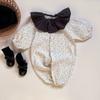 Mameluco para Bebé Otoño Floral Manga Larga Estilo Coreano Unisex Mameluco para Bebé Algodón Puro Ropa Exterior Nueva Ropa Holgada