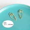 Pendientes retro divertidos y variados con diseño de cara, colgantes de colores, bonitos pendientes DIY, accesorios hechos a mano