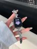 Correa de Metal con Incrustaciones de Diamantes en Forma de Abanico Adecuada para Applewatch iWatch 12ª Generación 11/10Se