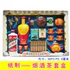 Hades Señora Lavado Maquillaje Artículos de tocador Tridimensional Lazo de Papel Papel Sala Qingming Limpieza de tumbas Adoración de ancestros Suministros funerarios