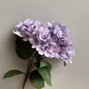 Hortênsia Simulada Impressão 3D 5 Cabeças Filme Hortênsia Decoração de Casamento Arranjo Parede de Flores Arranjo de Flores Flor Artificial Venda Direta da Fábrica