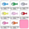 Spot relâmpago urso cabeça bordado capítulo bonito animal bordado adesivos de pano autoadesivo pequeno peixe bordado patch