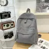 Mochila Escolar para Estudiante Universitaria 2025 Nueva Simple Ligera Bolsa de Viaje Mochila de Gran Capacidad Mochila para Estudiante de Secundaria
