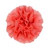 Flor hueca de gasa de 9 cm puede pegar todo tipo de accesorios flor para la cabeza diy ramillete flor colgante para mascotas accesorios para carcasa de teléfono móvil en stock