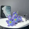 Nueva Flor Artificial Gesang Flor de Impresión 3D de 5 Cabezas Flor de Seda Flor Falsa Decoración para el Hogar Boda Coreana Mesa de Café