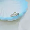 Anillo de Corona Ajustable de Personalidad Simple Estilo INS Estilo Coreano para Mujer Tendencia de Gama Alta Anillo de Perla Microincrustado con Circonita