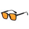 Nuevas gafas de sol 6198 de caja, moda europea y americana, gafas de sol retro de tendencia, gafas de sol adelgazantes para cara grande, ventas directas de fábrica