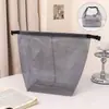 Bolsa de higiene pessoal portátil multifuncional com design de fivela, bolsa de viagem portátil, grande capacidade, bolsa de armazenamento à prova d'água e resistente à sujeira