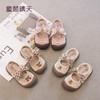 Sandalias para Niñas Tallas 26-37 2026 Nuevas Zapatos de Playa para Niños Estilo Princesa Verano Punta Cerrada Suela Suave Deportivas de Verano