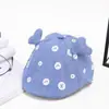 Sombreros para Niños para Todas las Estaciones, Sombreros Delgados de Puntos con Caritas Sonrientes, Gorras de Béisbol para Bebés con Visera Solar, Gorras para Bebés con Protección Solar Plegables