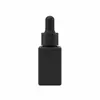 Botella gotero cuadrada de aceite esencial de 10 ml 15 ml para rojo de internet, botella a presión para perfume, esmalte de uñas al por mayor, imprimible