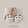 Guantes Pequeños para Niños, Guantes de Medio Dedo para Bebés, Niñas y Niños, Engrosados de Invierno, Cálidos, Cortavientos, Guantes de Cinco Dedos para Bebés de un Año