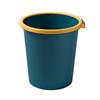 Basurero grande de plástico para clasificación doméstica, creativo, para baño, cocina, con aro a presión, sin tapa, para sala de estar
