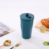 [Personalizado] Vaso Térmico de Plástico con Spray en Forma de Diamante, Taza de Café de Oficina de Aspecto Elegante con Popote, Vaso para Coche, Vaso para Beber Directamente
