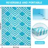 Alfombrilla Personalizada para Equipo de Camping, Alfombrilla para RV, Tubo de Polipropileno Tejido, Alfombrilla de Exterior Anti-Envejecimiento, Resistente a la Humedad para Uso en Jardín, Patio y Césped