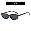 Gafas de Sol Distintivas de Montura Pequeña Gafas de Sol del Mismo Estilo de Celebridad de Internet 2024 Nuevas Gafas de Sol con Sentido Avanzado para Adelgazar el Rostro Redondo