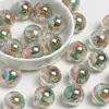 Ding Yi Lua Fria Galvanizada Alice Rosa Contas de Resina Pulseira DIY Corrente de Celular Acessórios