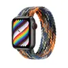 Adequado para Pulseira de Apple Watch S10/Se/6/5 Elástica Tecida de Laço Único de Nylon Apple89 Pulseira de Relógio Universal