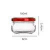Nuevo frasco de vidrio para conservas con doble asa para mermelada, vejiga de pescado, gelatina de pescado, gelatina de leche, frasco para guisos frescos, frasco de almacenamiento de grado alimenticio resistente a altas temperaturas
