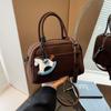 Bolsa Nicho de Alta Qualidade Feminina Verão Retrô 2025 Nova Bolsa Transversal Casual Versátil Bolsa Satchel Feminina Bolsa Travesseiro