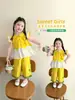 Conjunto de Verano para Niñas 2026 Nuevo Elegante y a la Moda Infantil Casual Transpirable Delgado Conjunto de Dos Piezas para Bebés Niñas