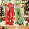 Set de papelería multifuncional de Santa Claus con bolígrafos de 6 colores, cinta correctora y combinación de cinta washi para journaling y pequeños regalos