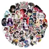 Set de 400 Piezas de Pegatinas de Graffiti del Anime Japonés Demon Slayer, Impermeables y Removibles, para Maletas, Cuadernos, Decoración de Coches, Lindas