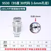 Bico em Forma de Leque de Aço Inoxidável 304 Máquina de Limpeza de Alta Pressão Máquina de Lavar Carros Bico Atomizador Remoção de Poeira Aspersor Industrial