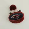 Gorro Chenjing para Niños 2025 Otoño/Invierno Nuevo Estilo Coreano Gorro de Punto con Pompón, Resistente al Frío y Cálido, Gorro Unisex para Niños, Moderno
