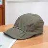 Gorra de Boina Plana Delgada Estilo Coreano para Mujer Otoño Retro Gorra Plana Visera Corta Boina Gorra Pato Gorra Ajustable Dropshipping