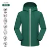 Chaqueta exterior con logo personalizado, chaqueta con capucha unisex, abrigo de trabajo, ropa de trabajo para montañismo bordada, cortavientos e impermeable