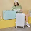 Roda universal silenciosa mala de bordo de 20 polegadas grande capacidade portátil nova mala trolley com combinação
