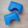 Protetores de Pé para Carteira e Cadeira Escolar Novo Material Azul Capas para Pés de Carteira Capas Plásticas Revestimento para Tubo Quadrado Plug Interno Preto Protetores de Pé para Tubo Oval