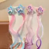 Pinza para el pelo de peluca para niños color degradado accesorios para el pelo de peluca cuerda para el pelo de editor masculino pinza de pelo de unicornio clip de pareja de dibujos animados