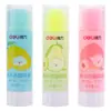 Pegamento en Barra Sólido Deli Color Gelatina, Pegamento en Barra Sólido Transparente Color Caramelo para Manualidades de Estudiantes y Niños 962
