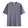 Camiseta de Cuello Redondo con Logo Impreso, Camisa Publicitaria de Algodón Puro, Uniforme Escolar, Uniforme de Trabajo de Manga Corta para Grupo