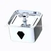 Bebedouro para animais de estimação aço inoxidável 304 janela de perspectiva quadrada dispensador de água para gatos automático água corrente inteligente suprimentos