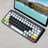 Película para teclado de escritorio K380 para Logitech K380 + Película protectora para teclado PEBBL cubierta antipolvo