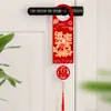 Colgante para Casa Nueva, Decoración para Casa Nueva, Mudanza a una Casa Nueva, Decoración de Buena Suerte, Manija de Puerta, Colgante con Carácter de Bendición