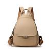 Outono 2024 Novo Mochila Feminina de Couro Macio Alta Qualidade Fashionável Versátil para Uso Externo e Viagem Mochila Tendência de Uso Duplo