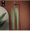 Calça Social Masculina Casual Business Reta Whale Lion Moda Versátil Simples Cintura Média-Alta Resistente a Amassados Não Precisa Passar