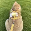 Arnés para Gatos con Diseño en Forma de I para Evitar Escapes, Arnés de Pecho Ajustable para Perros Pequeños y Gatitos para Evitar Escapes