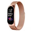 Nova Pulseira Relógio Eletrônico LED m 8m Pulseira Azul Moda Tendência Esportivo Estudante Crianças Relógio Digital LED Fabricante