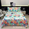 Sábana de Hielo Transfronteriza, Lavable, Uso Doméstico, Pieza Única, Dormitorio Estudiantil, Juego de Tres Piezas Individual, Estilo de Sábana Ajustable al por Mayor